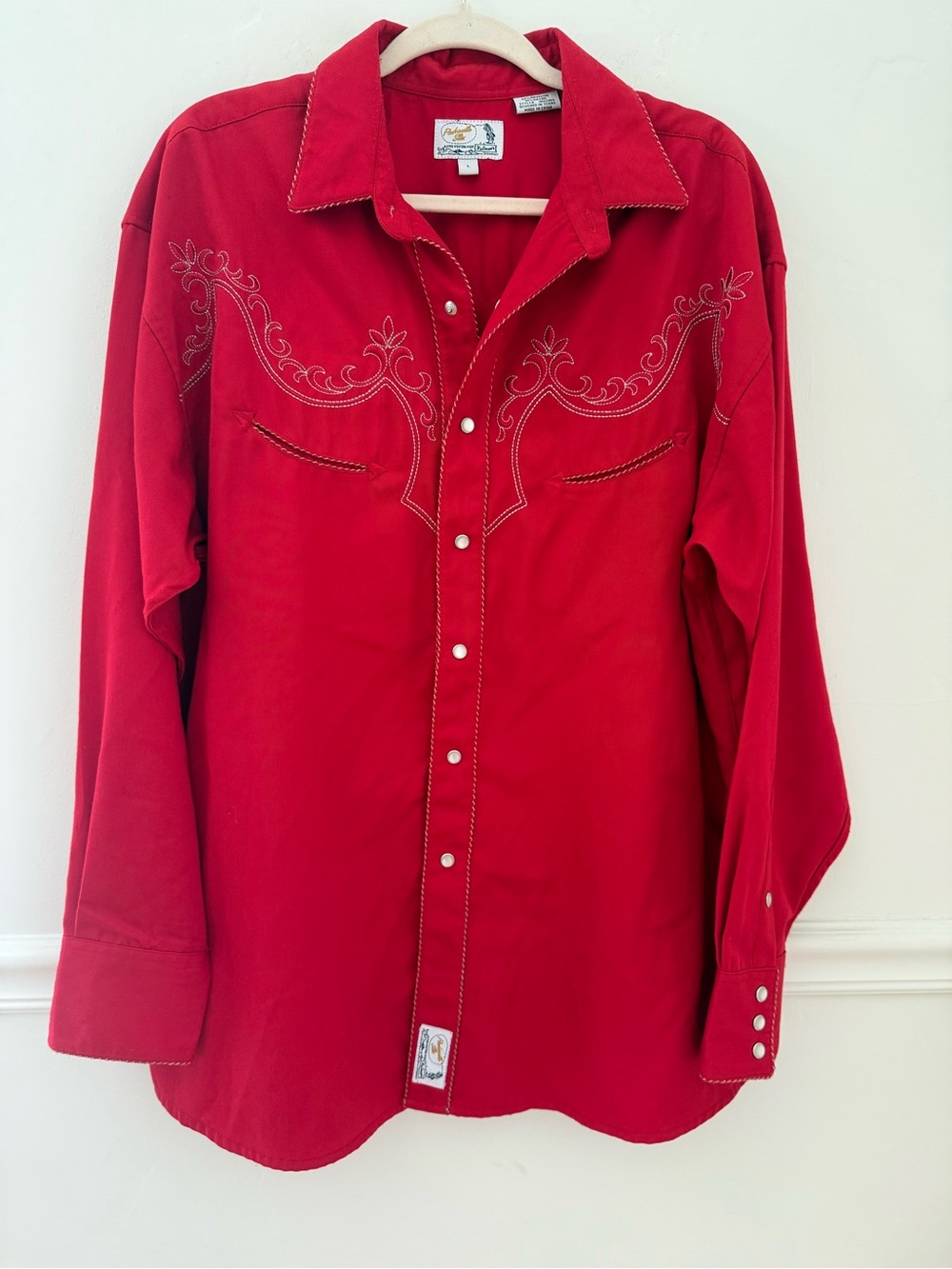 NWOT Panhandle Slim Men’s Western Pearl Snap Button Shirt